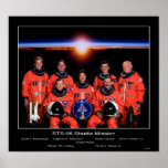 Crew of the STS-95 Shuttle Mission Poster