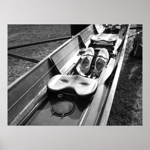 Crew Shell Bow Seat Posters