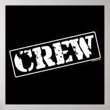 Crew Stamp Posters