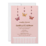 Crib Mobile Baby Shower Invitation