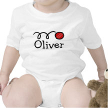 Cricket baby clothing with custom name baby bodysuits