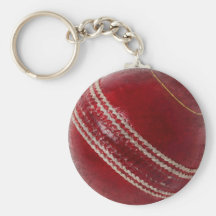 CRICKET BALL KEY CHAIN