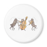 Cricket Band with Horn, Cello & Violin Fridge Magnets