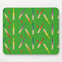 Cricket bats/ balls Mouse Pad