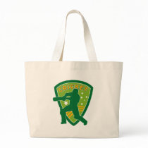cricket batsman batting australia stars tote bags