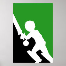 Cricket Batsman Poster
