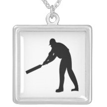 Cricket Batter Pendant