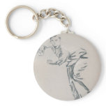Cricket Bowler Key Chains