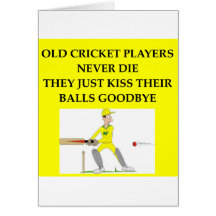 CRICKET CARD
