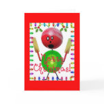 Cricket Christmas Cartoon cards