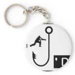 Cricket Hooked Key Chain