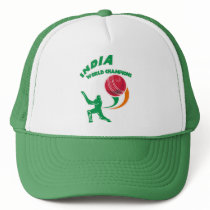 cricket india world champions hats