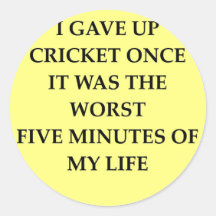 CRICKET.jpg Sticker