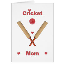 Cricket Mum Hearts cards