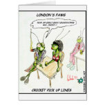 Cricket Pick-Up Lines Funny Gifts Tees Collectable cards