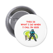 cricket pinback button