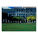 Cricket pitch on the esplanade, Corfu, Greece cards