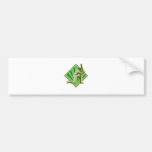 cricket player batsman batting retro bumper stickers