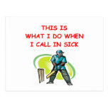 cricket post card