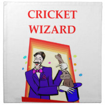 cricket printed napkins