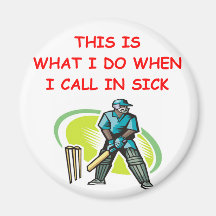 cricket refrigerator magnet