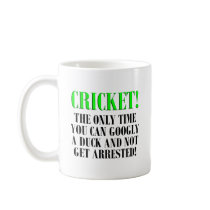 CRICKET Shirts, T-Shirts and Gifts! Coffee Mugs