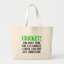 CRICKET Shirts, T-Shirts and Gifts! Tote Bag
