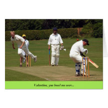 Cricket Valentine Card