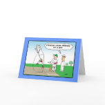Cricket Wicket - Funny Birthday cards