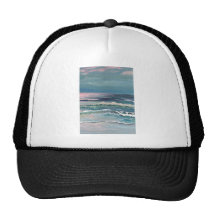 Cricket's Ocean - Beach Seascape Mesh Hat
