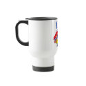 Crime Scene Cupcake Travel Mug