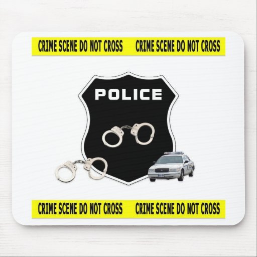 Crime Scene Mouse Mats