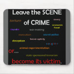 Crime Scene mousepads