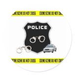 Crime Scene stickers