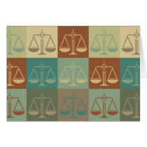 Criminal Justice Pop Art Card