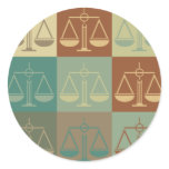 Criminal Justice Pop Art stickers