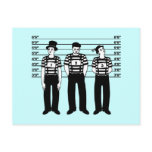 Criminal Mimes postcards