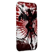 Crimson Angels iPhone 3 Cover