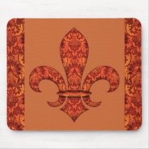 Crimson Garden Fleur de lis