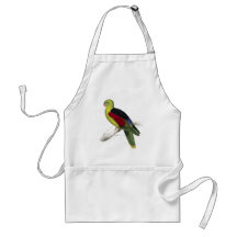 Crimson-Winged Parrakeet (Male adult) by Edward Le Aprons