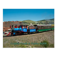 Cripple Creek Narrow Gauge Railroad Postcard