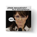 Crisis Management: Palin Administration buttons