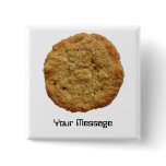 Crispy Baked Cookie Badge Name Tag buttons