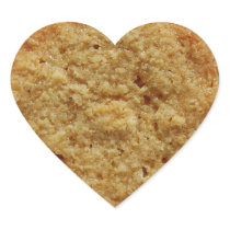 Crispy Baked Cookie Heart Shape Name Gift Tag