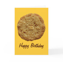 Crispy Baked Cookie Party Event Birthday Card