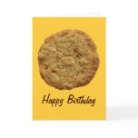 Crispy Baked Cookie Party Event Birthday Card