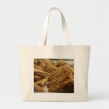Crispy Pastry Bakery Delight Food Gear Canvas Bag
