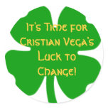 Cristian Luck Stickers