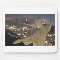Cristo Redentor Mouse Pad