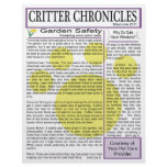 Critter Chronicles Newsletter - May/June 2011 flyers